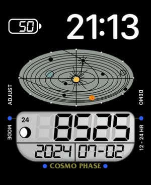 Cosmo Phase Apple Watch face