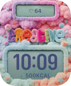 Creative Clouds Apple Watch face - Special Collections