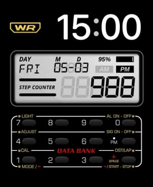 Calculator Apple Watch face