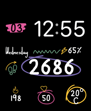Drawings Apple Watch face