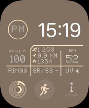 Echo Apple Watch face