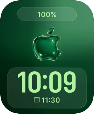 Emerald Charge Apple Watch face - Brands