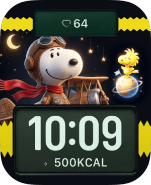 Flying Ace Snoopy Apple Watch face