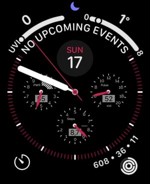 Horizon Military Apple Watch face - Luxury