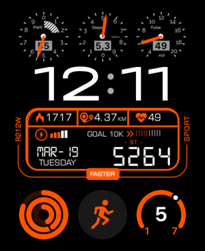 Ignite Apple Watch face