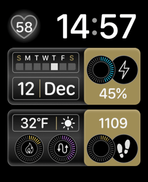 Panels Apple Watch face