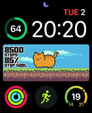 🐈 Pixel Cat Apple Watch face