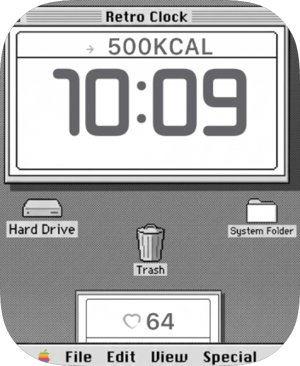 Retro MAC Face Apple Watch face - Cities