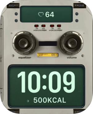 Retro Tape Deck Apple Watch face - Cities
