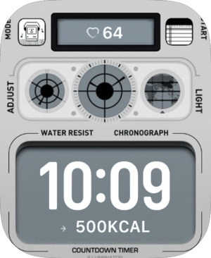 CASIO Control Chronograph Apple Watch face