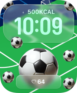 Soccer Kickoff Apple Watch face - Sports