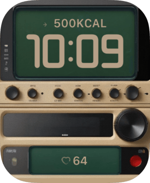 Vintage Receiver Apple Watch face - Cities