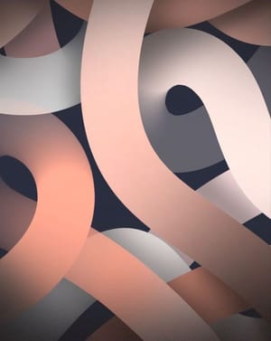 ✨ Minimal Ribbon Flow Apple Watch face - Brands