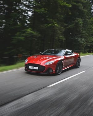 🏎️ Aston Martin DBS Superleggera Thrill Apple Watch face - Cars