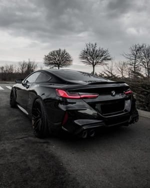 🌌 BMW M8 Midnight Elegance Apple Watch face - Cars