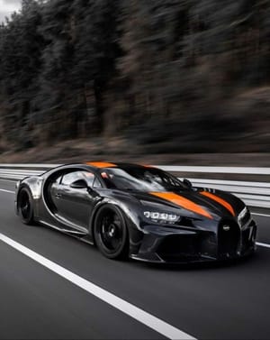 🏎️ Bugatti Supercar Apple Watch face - Cars