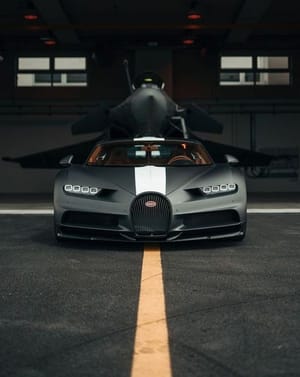 ✈️ Bugatti Jet-Inspired Apple Watch face - Cars