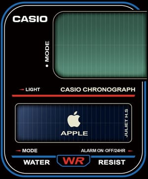 ⌚ Casio Chronograph Apple Watch face - Brands, Watches