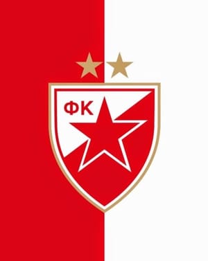 ⭐ Red Star Belgrade Logo Apple Watch face - Sports