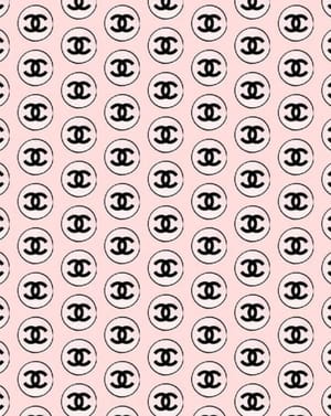 💗 Coco Chanel Patterned Apple Watch face