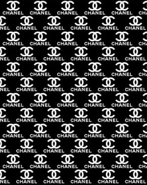 🖤 Coco Chanel Bold Pattern Apple Watch face