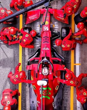 🏎️ Ferrari F1 Pit Stop Apple Watch face - Cars