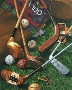 ⛳ Vintage Golf Equipment Apple Watch face - Sports