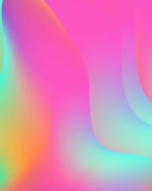 🌈 Soft Neon Gradient Apple Watch face - Art, Gradient