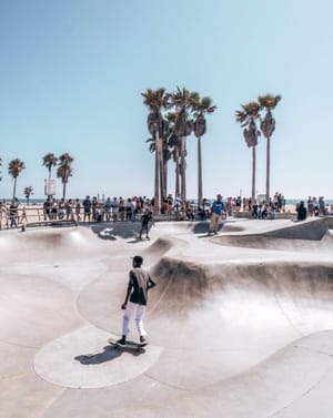 🏄 Venice Beach Skate Park Apple Watch face - Cities