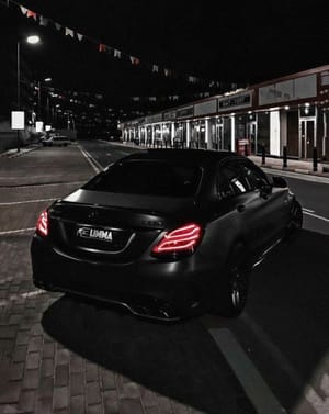 🌌 Mercedes-Benz Night Apple Watch face - Cars