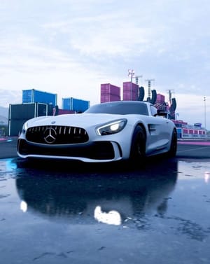 🏎️ Mercedes-Benz AMG GT Apple Watch face - Cars