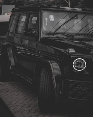 🖤 Mercedes-Benz G-Wagon Stealth Apple Watch face - Cars