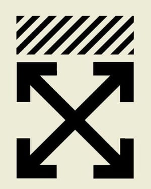 ⚡ Off-White Striped Arrows Apple Watch face - Brands