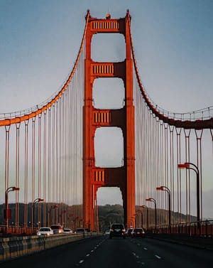 🌉 Golden Gate Bridge Apple Watch face - Cities