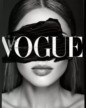🖤 Vogue Noir Apple Watch face