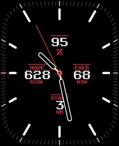 Arcade Classic watch face
