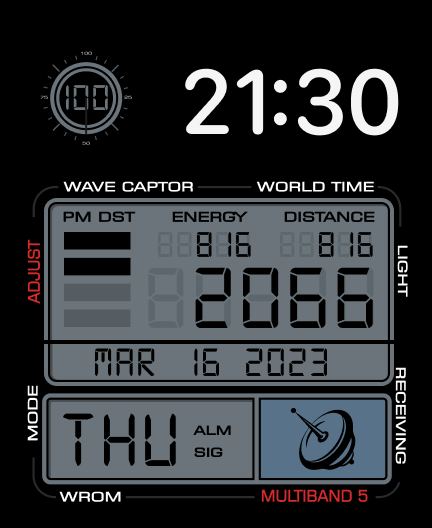 Digital Duo watch face