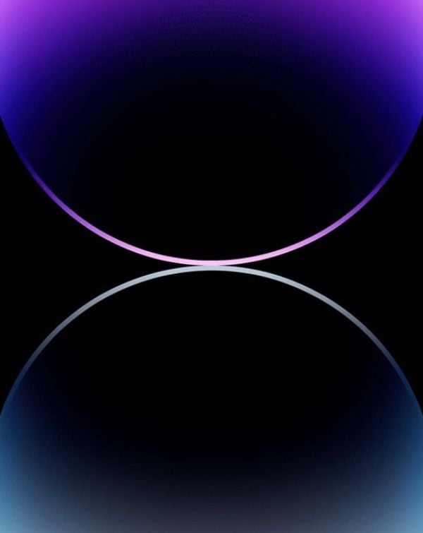 🌌 Cosmic Glow Horizon watch face