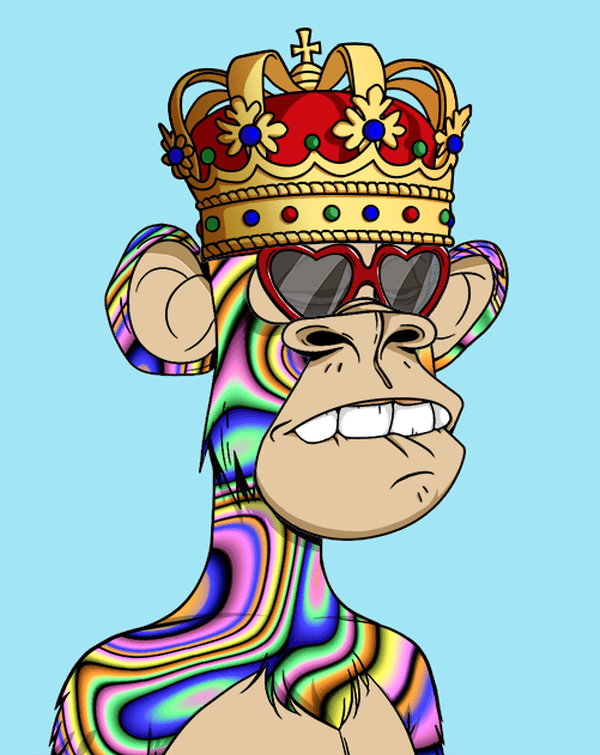 👑 Royal Ape watch face