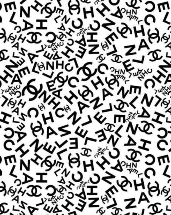 🖤 Coco Chanel Typographic watch face