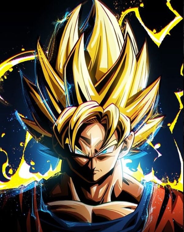 ⚡ Super Saiyan Goku watch face