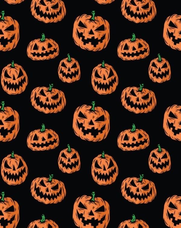 🎃 Jack-o’-Lantern Halloween watch face