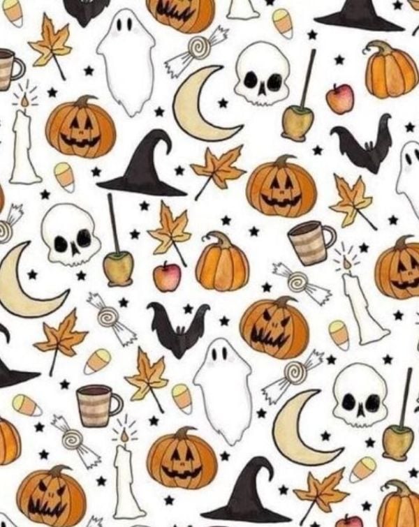 🎃 Halloween Pattern watch face