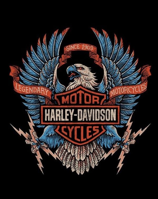 🦅 Harley-Davidson Eagle watch face