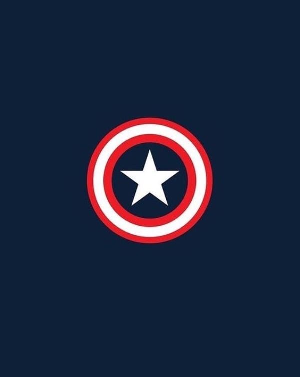 ⭐ Captain America Shield watch face