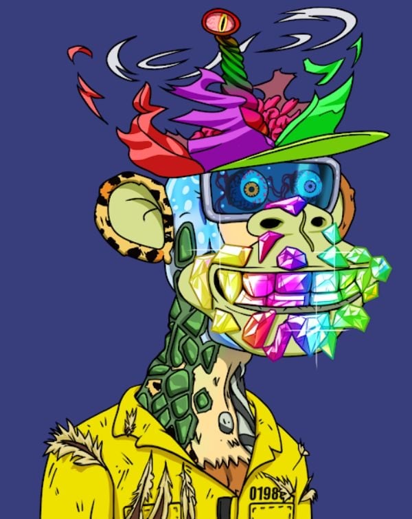 🦍 NFT Bored Ape watch face