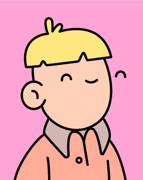 😊 Minimalist Cartoon watch face