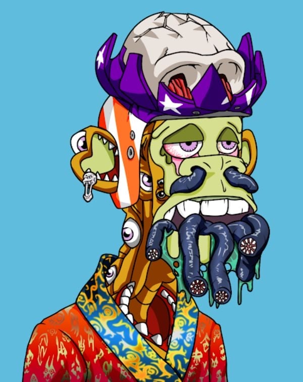 🧪 Mutant Ape NFT watch face