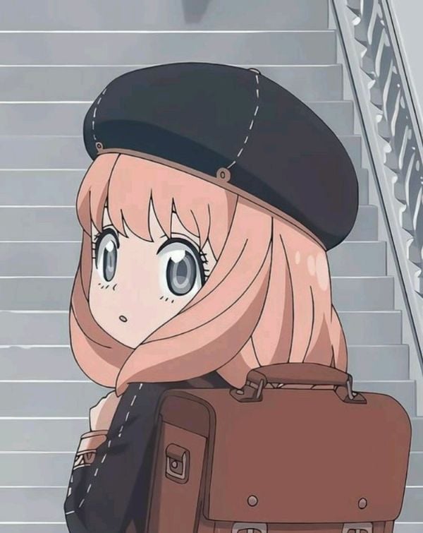 🎒 Aesthetic Anime Girl watch face