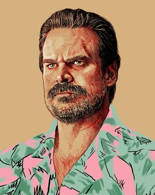 🕶️ Stranger Things Hopper watch face